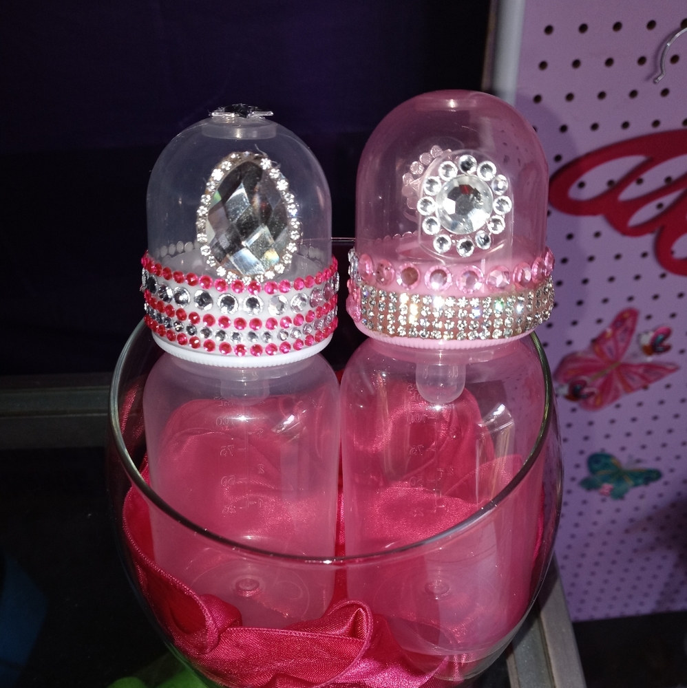 Blinging Baby Bottles